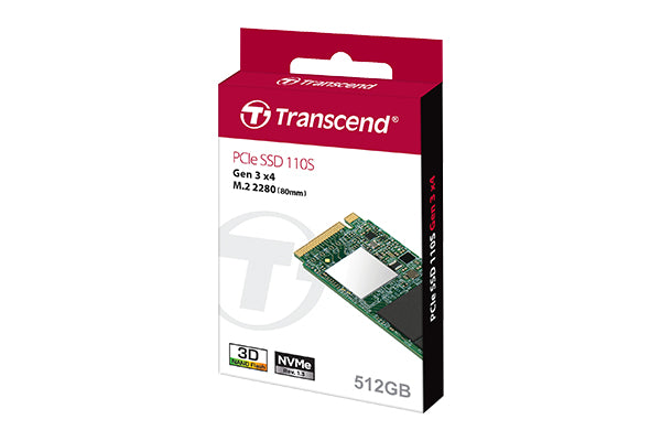 SSD 256GB Transcend M.2 MTE110S (M.2 2280) PCIe Gen3 x4 NVMe