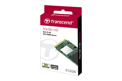 SSD 256GB Transcend M.2 MTE110S (M.2 2280) PCIe Gen3 x4 NVMe