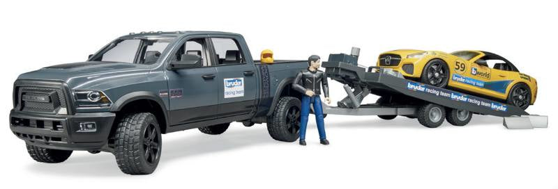 BRUDER RAM 2500 Power Wagon and Roadster Bruder Racing Team