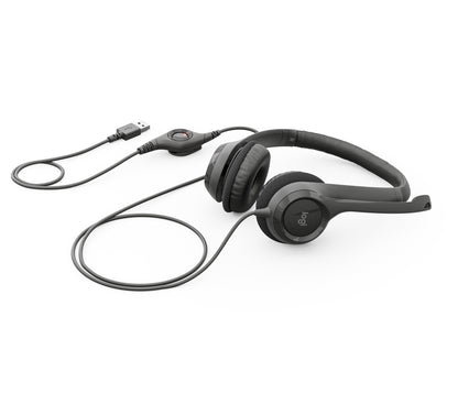 Logitech Headset H390 USB black