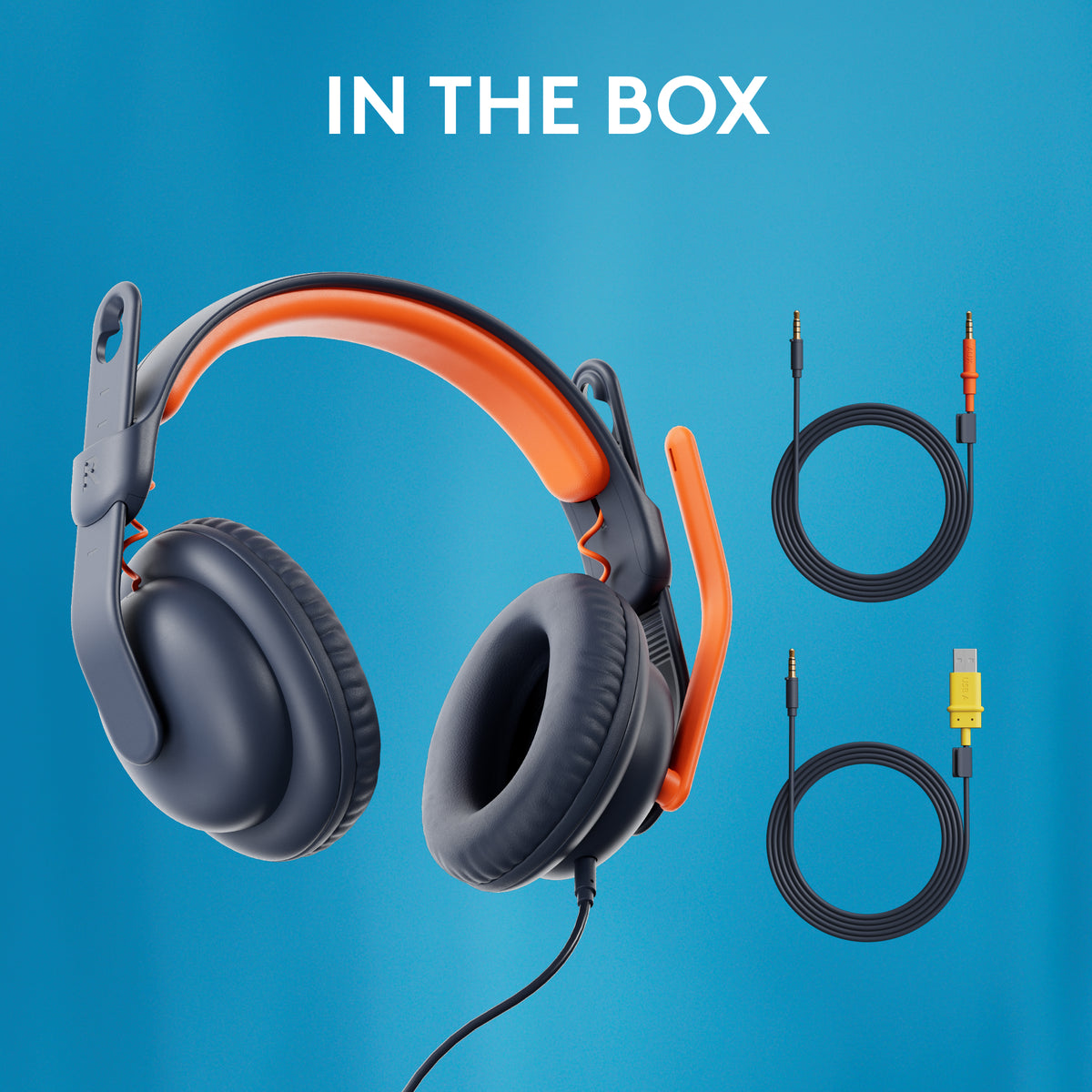 Logitech Zone Learn On-Ear Headset Wired for Learners USB-A