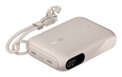 Belkin Power Bank with Display 20W 10,000mAh USB-C Sand BPB027hqSD
