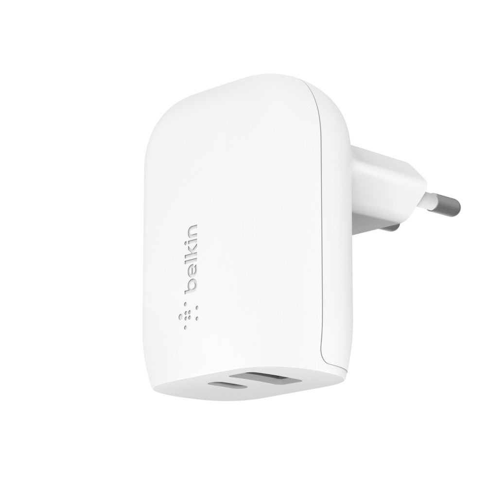 Belkin BOOST Charge 37W DualChar USB-C 25W PD + USB-A  WCB007vfWH