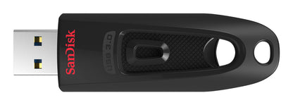 SanDisk Ultra 256 GB (Black/Red, USB-A 3.2 Gen 1)
