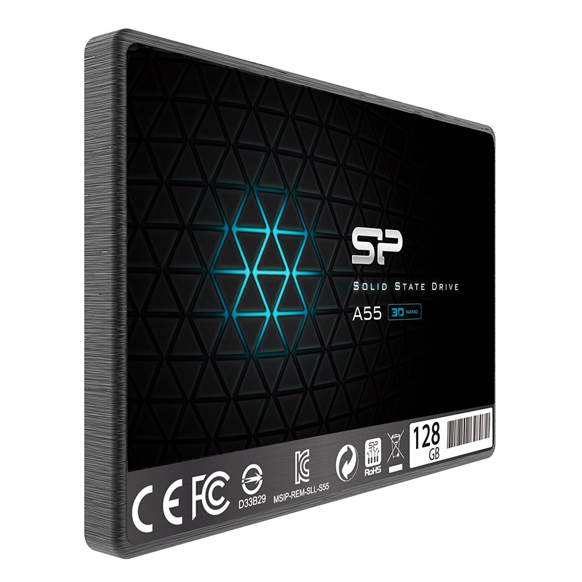 Silicon Power SSD 128GB 6.3cm SATAIII A55 3D Nand TLC