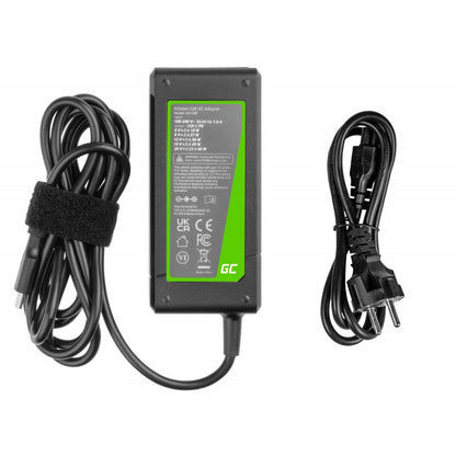 Green Cell AD134P USB-C charger AC adapter 65W for notebook tablet smartphone
