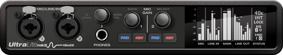 MOTU UltraLite-mk5 - audio interface