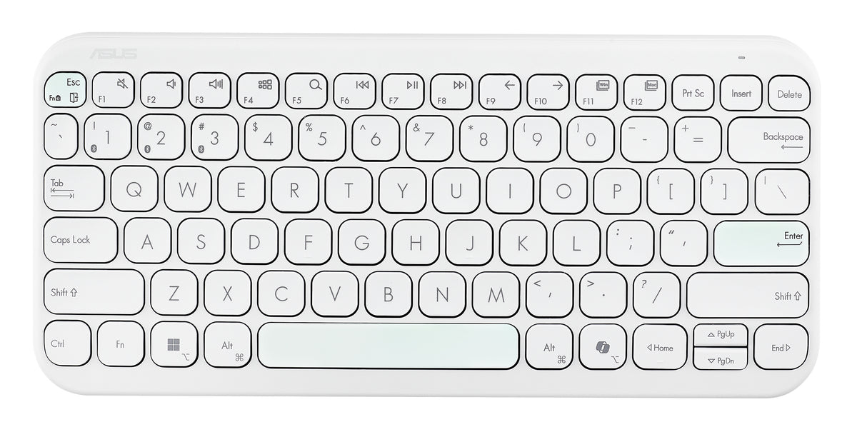 ASUS Marshmallow Tastatur KW100 weiß