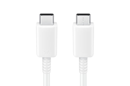 SAMSUNG USB CABLE 1M TYPE-C TO USB TYPE-C 5A EP-DN975BWE WHITE