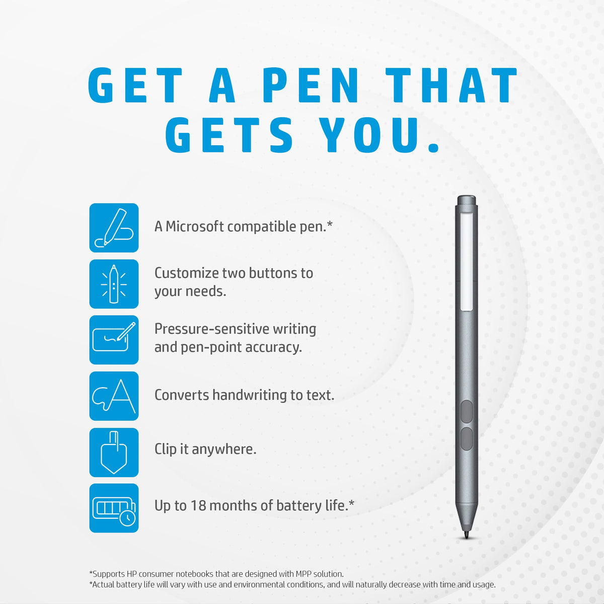 HP MPP 1.51 Pen graphite