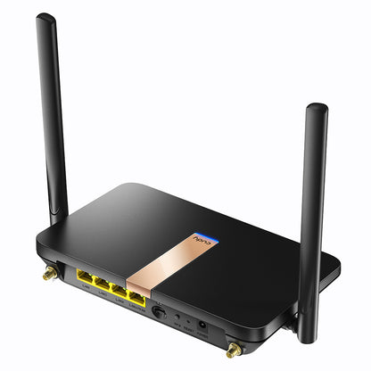 Cudy LT500D ασύρματος δρομολογητής Fast Ethernet Dual-band (2,4 GHz / 5 GHz) 4G μαύρος