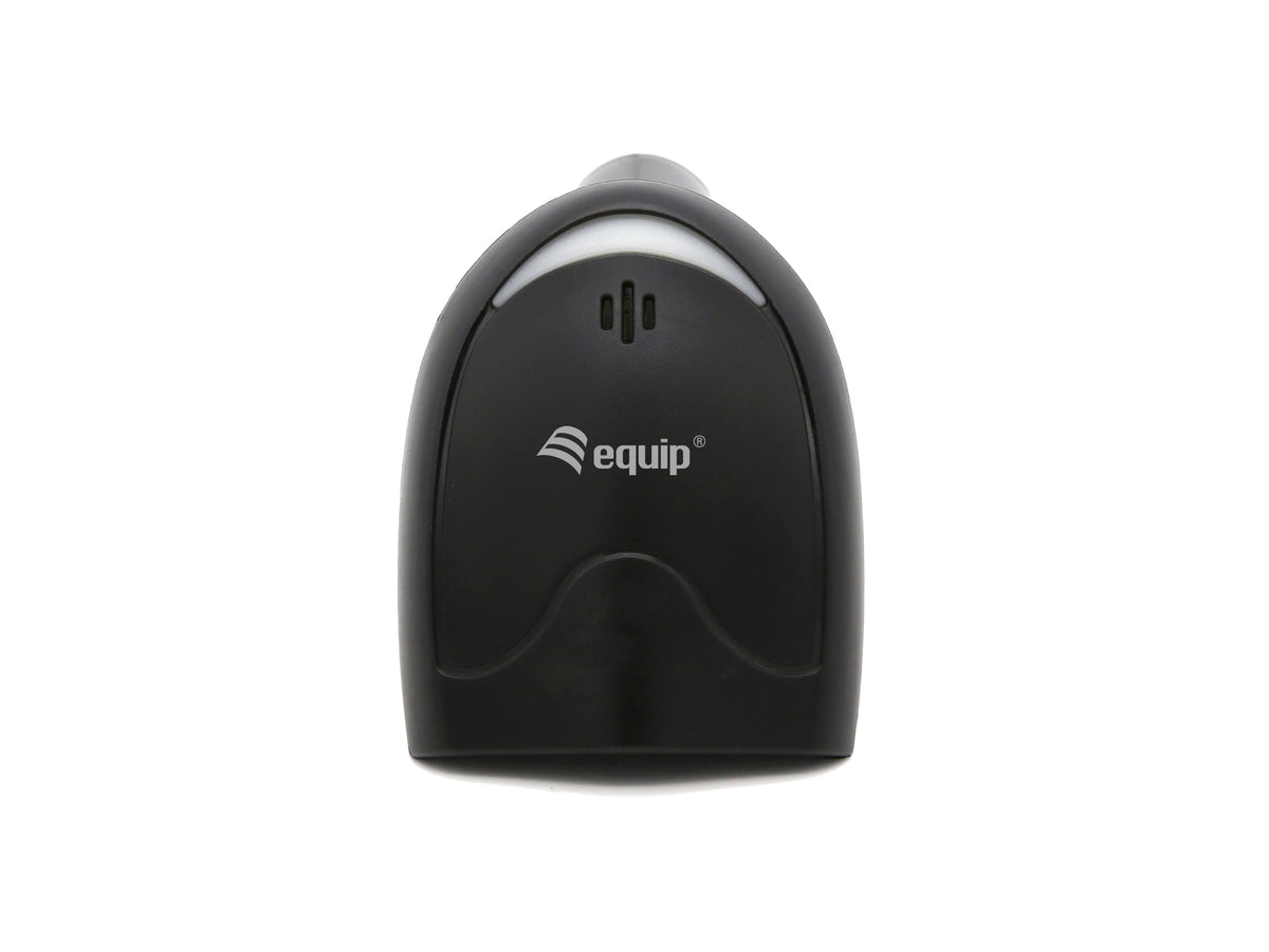 Equip 2D-Barcodescanner Laser USB+Halter             schwarz