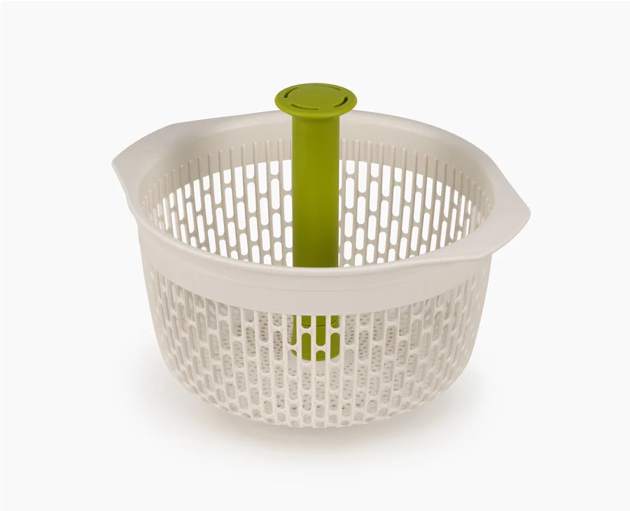 Joseph Joseph Spindola Green In- sink Salad-spinning Colander