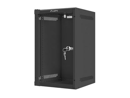 Lanberg wall-mount cabinet 10" 9U (280x310, black)