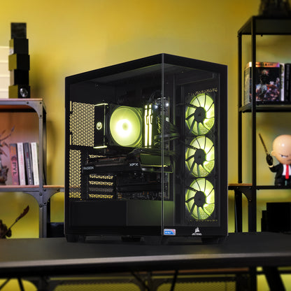 Actina 5901443413745 Υπολογιστής με AMD Ryzen™ 7 8700F, 32 GB DDR5-SDRAM, 2 TB SSD, NVIDIA GeForce RTX 5070 Ti, Midi Tower Μαύρο