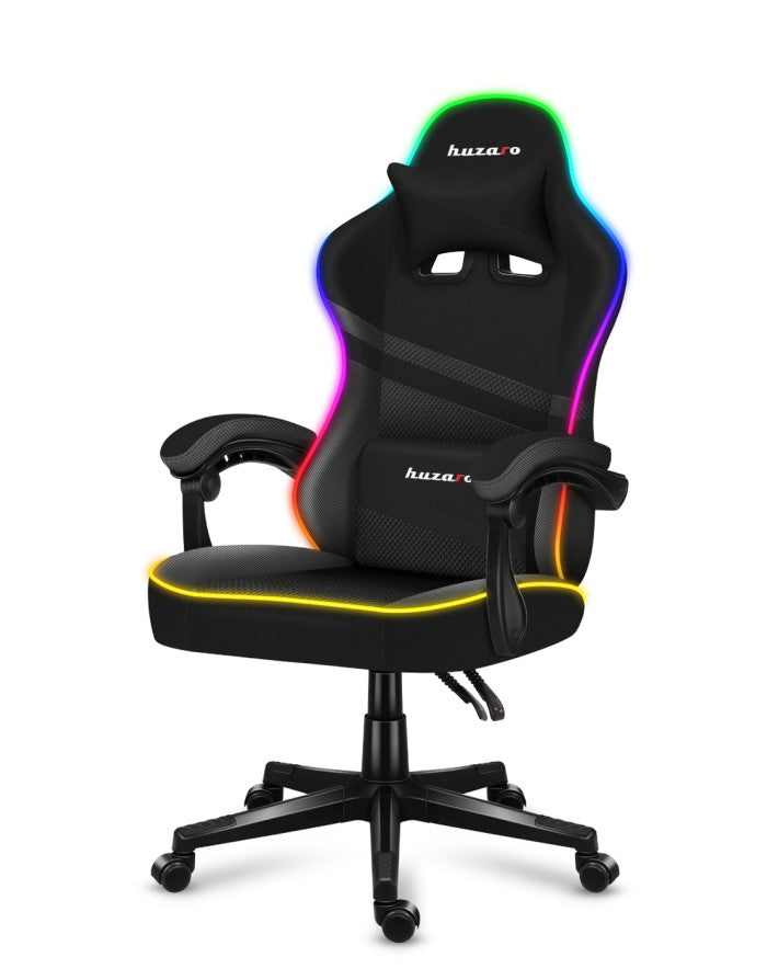 Καρέκλα gaming - Huzaro Force 4.4 RGB Μαύρη
