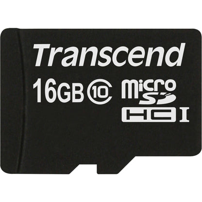 Transcend microSDHC 16GB Class 10 + SD-Adapter