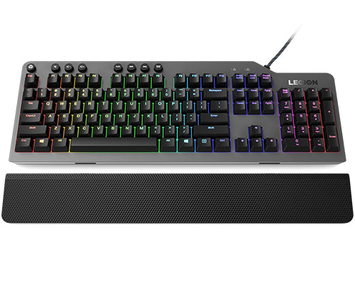 Lenovo Legion K500 Gaming Keyboard USB QWERTY US English Black and Grey