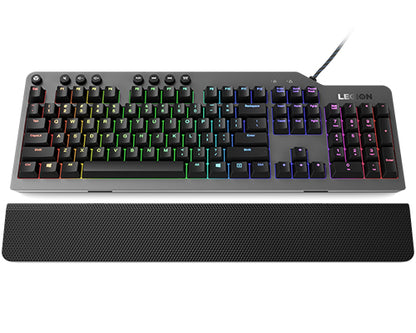 Lenovo Legion K500 Gaming Keyboard USB QWERTY US English Black and Grey