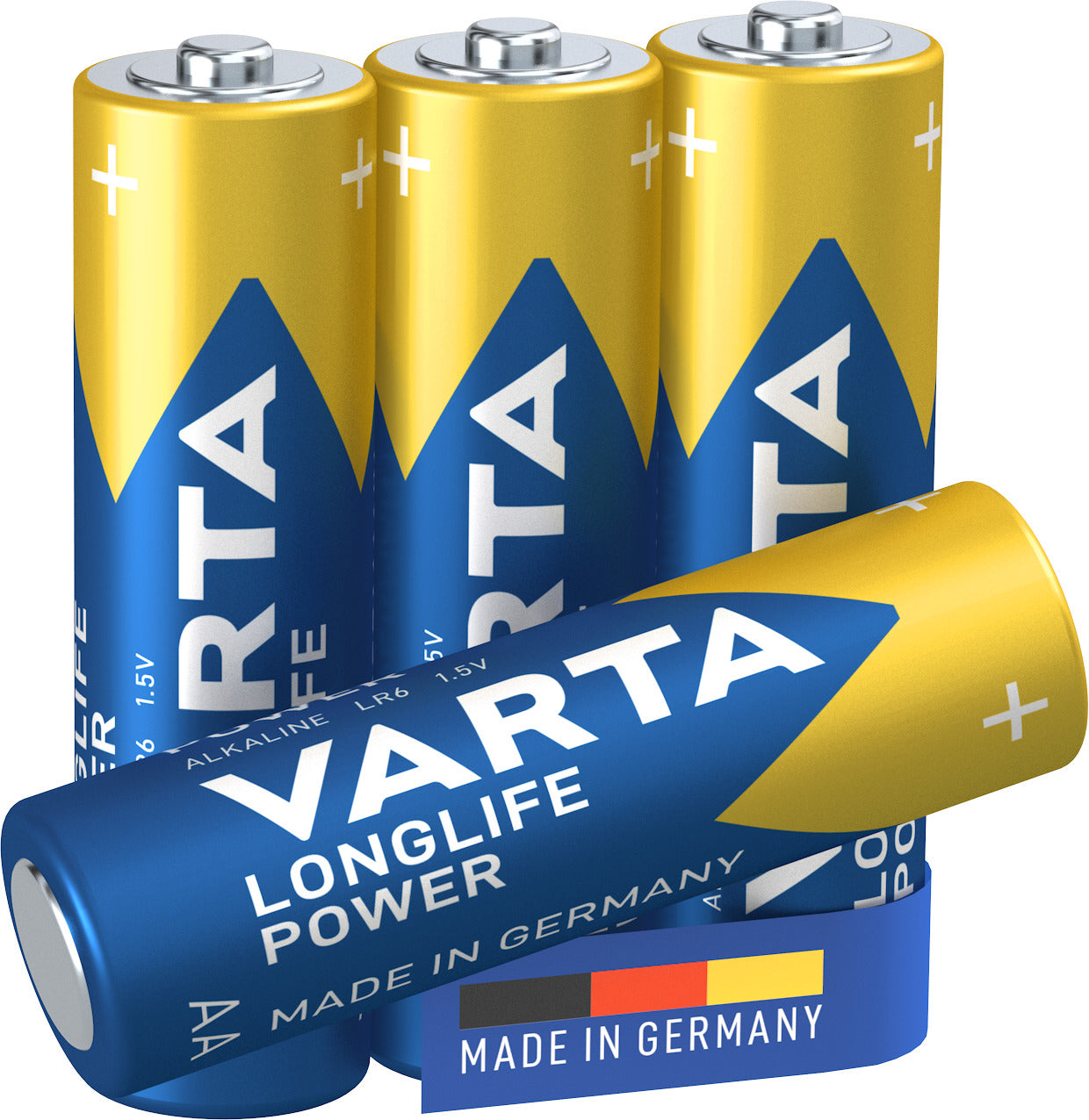 1x4 Varta Longlife Power Mignon AA LR06