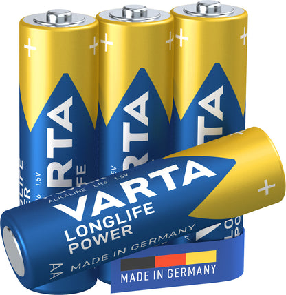 1x4 Varta Longlife Power Mignon AA LR06