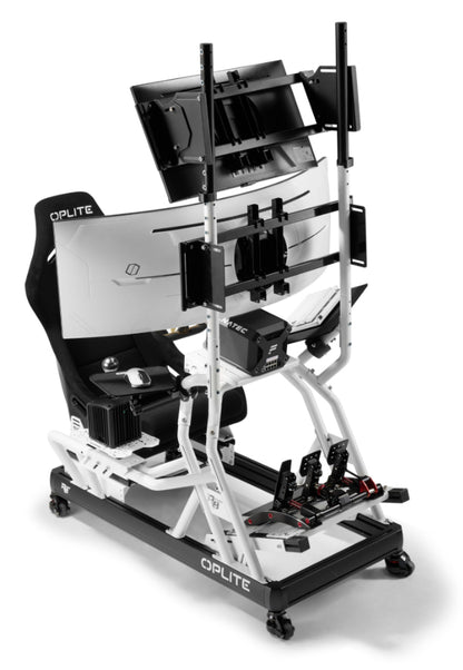 OPLITE Lockable Swivel Casters for R8 Cockpit — Black (Retail)