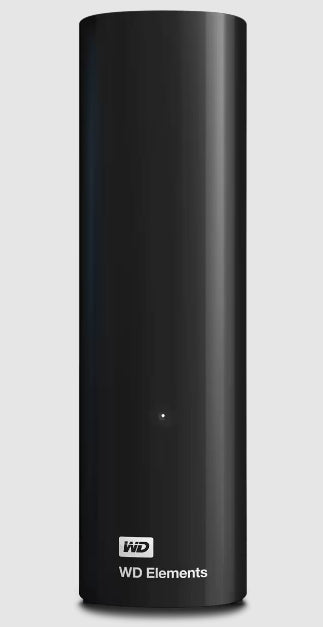 WD 8.9cm 20 TB USB3.0 ELEMENTS Desktop Μαύρος