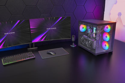 Mars Gaming MCV5 computer case Midi Tower Black