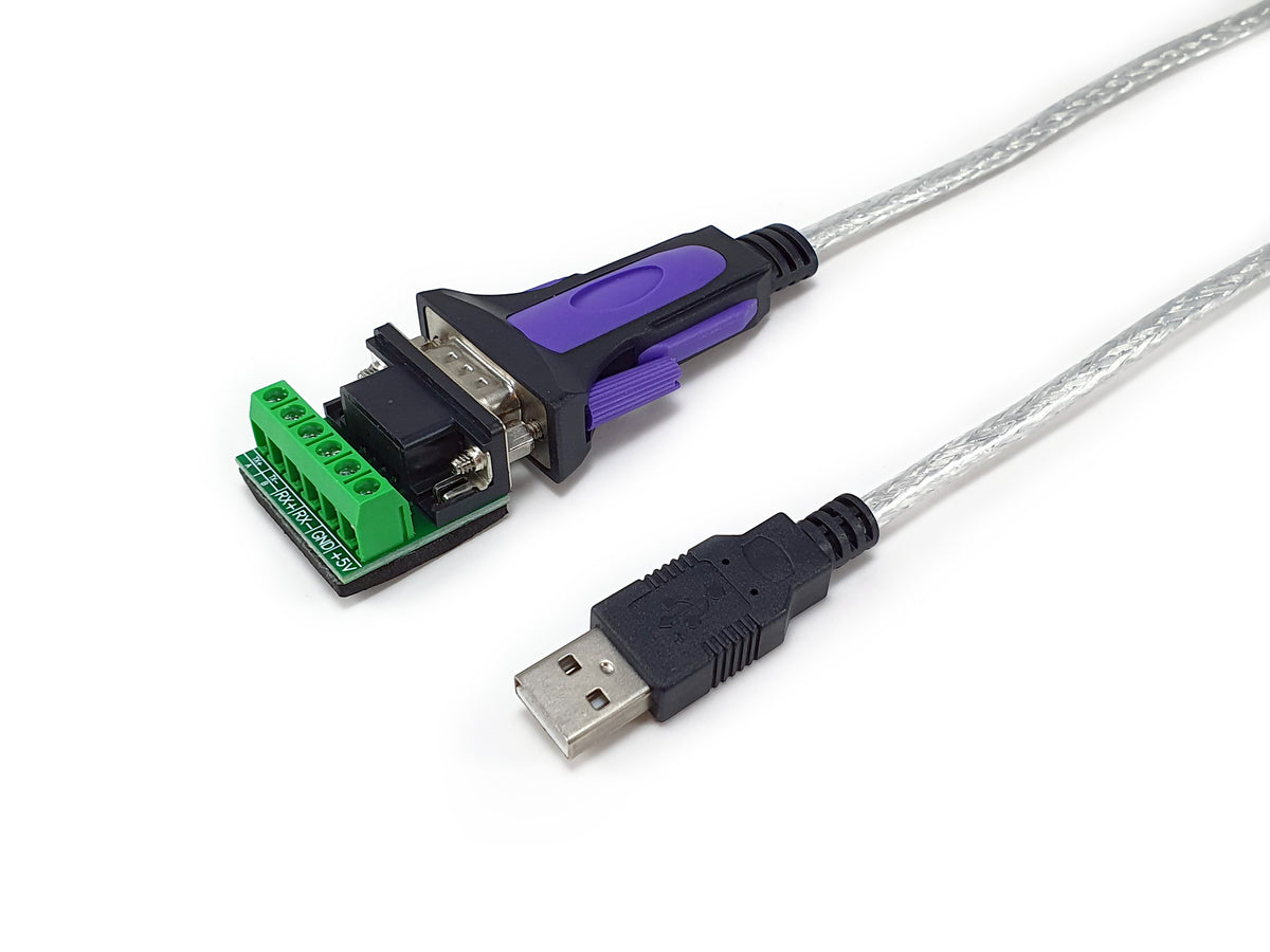 Equip Adapter USB-A->Serial RS422/RS485 FTDI   St/St   1.50m