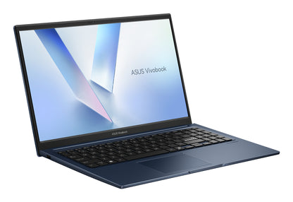 ASUS Vivobook 15 X1504MA-BQ203 Intel Core 5 320 Laptop 39.6 cm (15.6") Full HD 16 GB DDR5-SDRAM 512 GB SSD Wi‑Fi 6 Blue