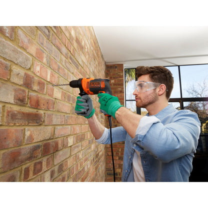 Black & Decker BEH710-QS drill 2800 RPM Black, Orange
