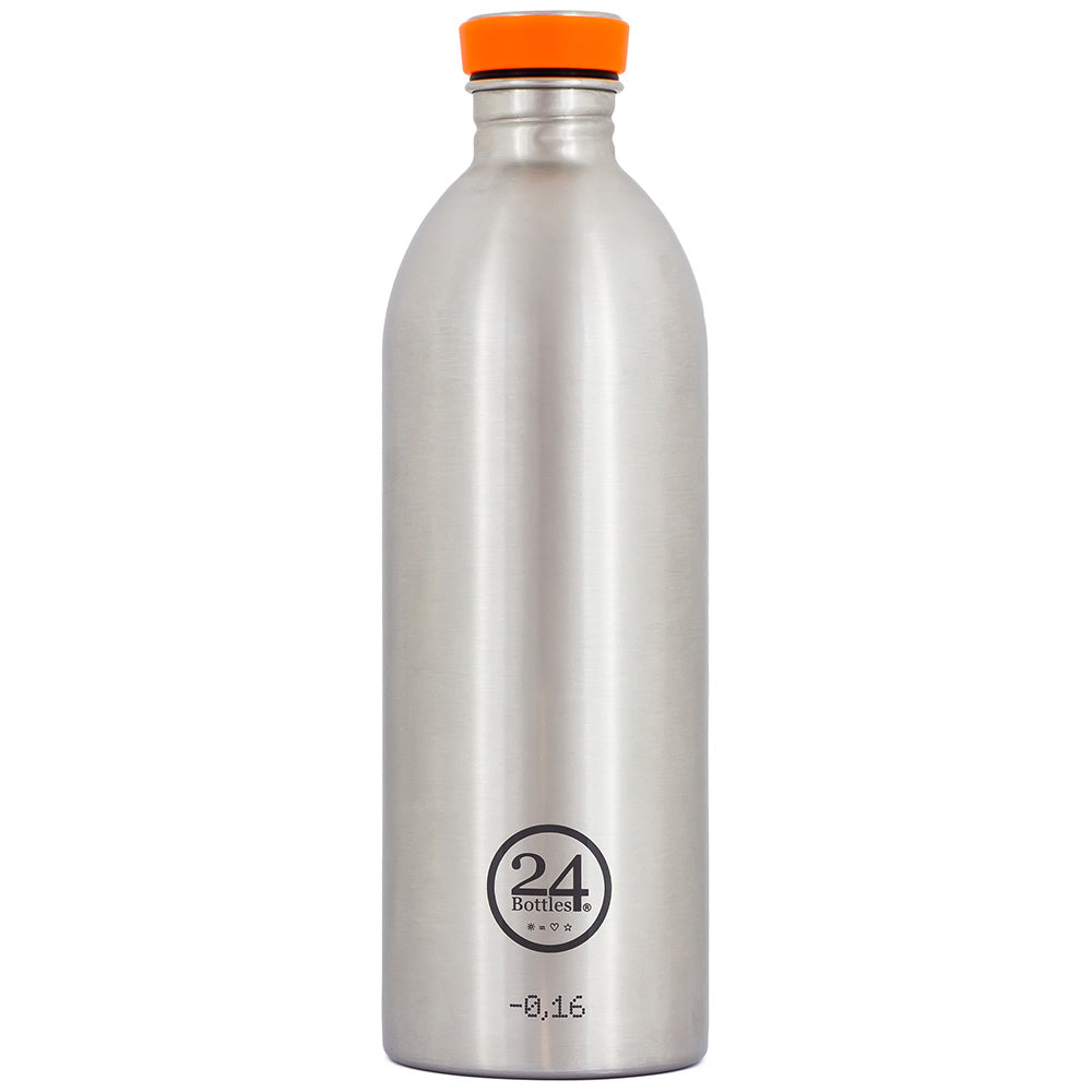24Bottles Urban Bottle Brushed Steel, 1000 ml