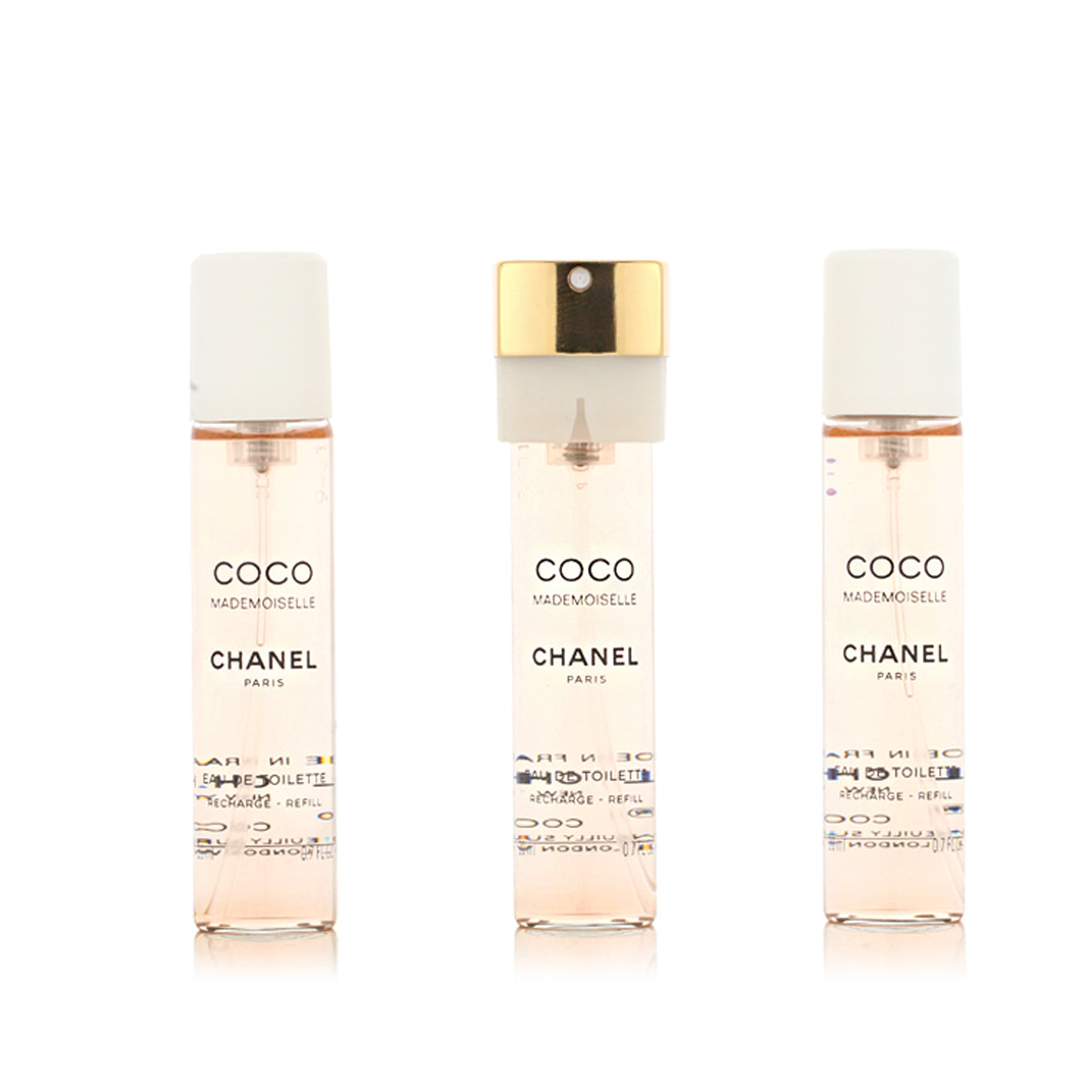 Chanel Coco Mademoiselle EDT Refill 2 x 20 ml + EDT Refill with spray 20 ml (woman)