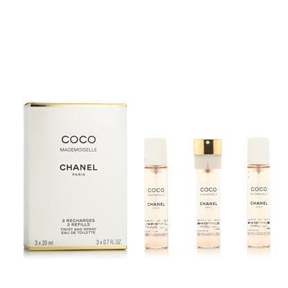 Chanel Coco Mademoiselle EDT Refill 2 x 20 ml + EDT Refill with spray 20 ml (woman)