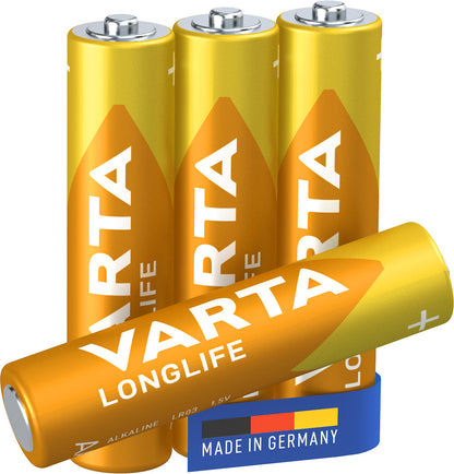 1x4 Varta Longlife Micro AAA LR 03