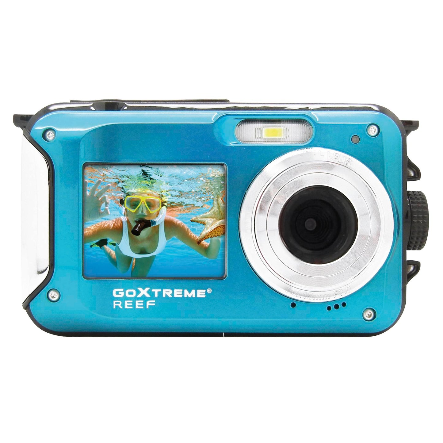 Easypix GoXtreme Reef Blue – Κάμερα Αδιάβροχη για Περιπέτειες