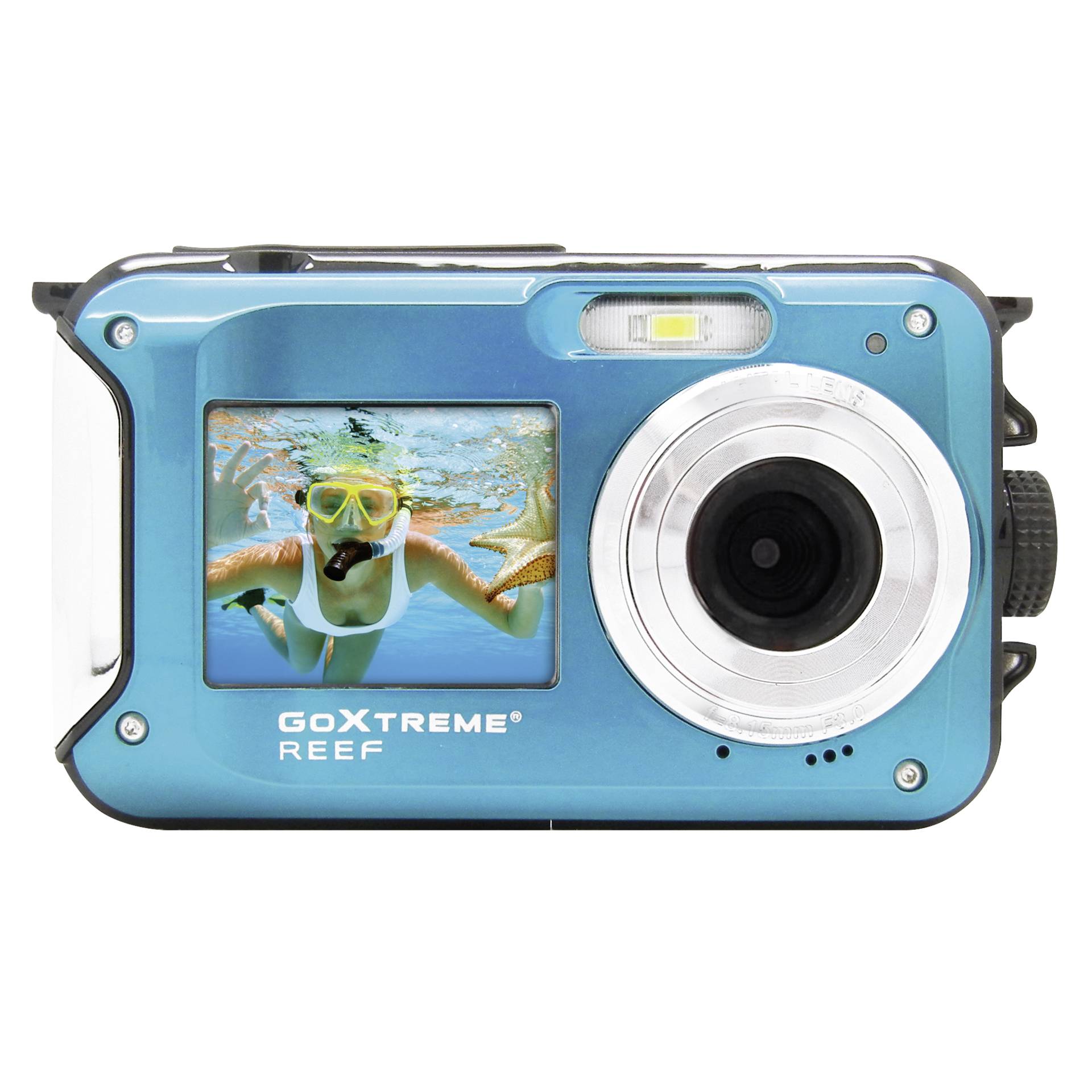 Easypix GoXtreme Reef Blue – Κάμερα Αδιάβροχη για Περιπέτειες