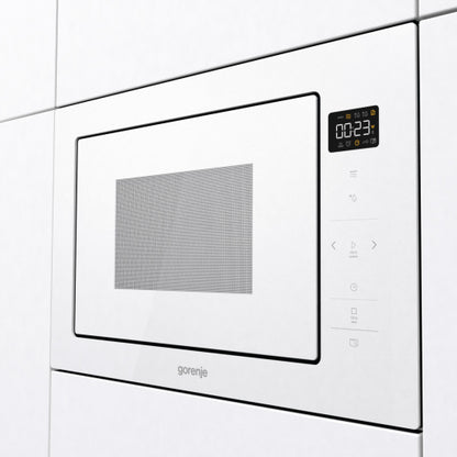 Gorenje BM251SG2WG Built-in White Grill Microwave Oven 25 L 900 W