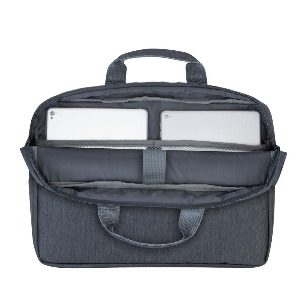 Riva NB Prater 15.6" Laptop Bag, Gray (Model 7532)