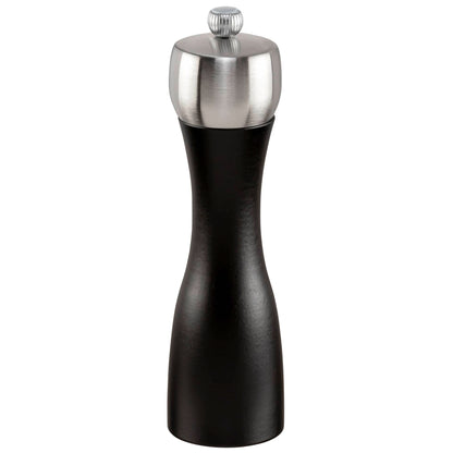 Μύλος Αλατιού Peugeot FIDJI από ξύλο οξιάς ματ μαύρο 20 εκ.