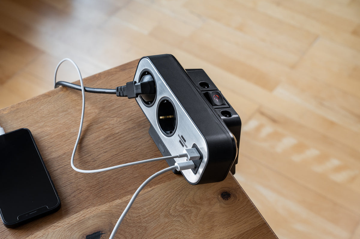 Brennenstuhl estilo Duplex socket strip