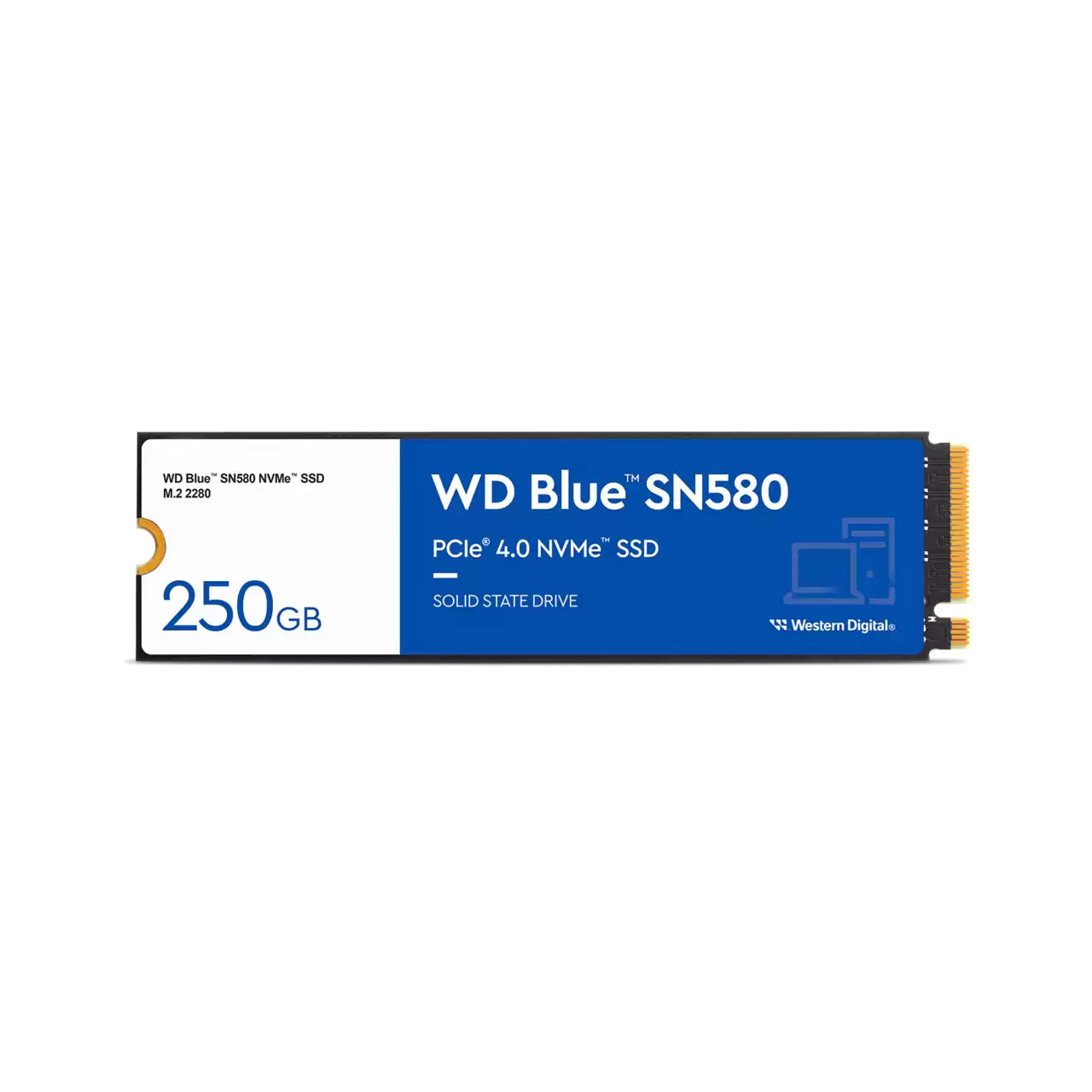 WESTERN DIGITAL BLUE SM580 2TB SSD M.2 PCI EXPRESS 4.0 NVME TLC  WDS200T3B0E