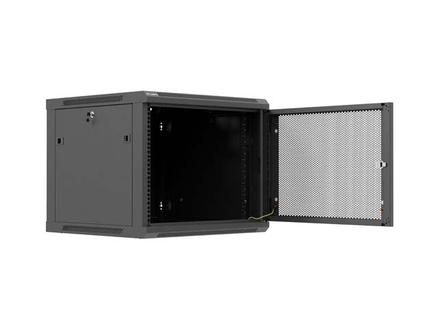 Lanberg WF01-6609-23B rack cabinet 9U Wall mounted rack Black