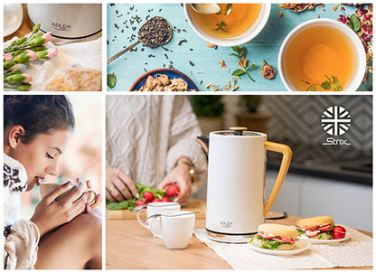 ADLER AD 1347w electric kettle white