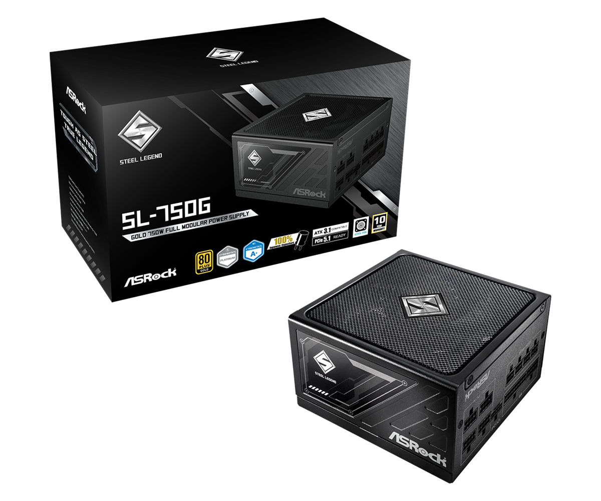 Power supply ASRock STEEL LEGEND 1000W 80 Plus Gold (90-UXS100-GFEAAA)