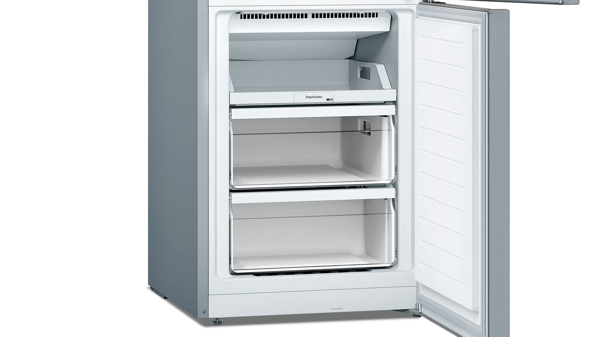 Bosch KGN33NLEB Serie 2 Refrigerator Freezer Combination (Stainless Steel)