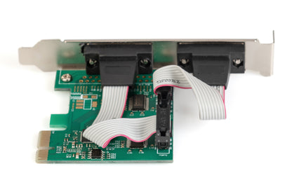 DIGITUS PCI Expr Card 2x D-Sub9 seriell Ports  + LowProfile retail