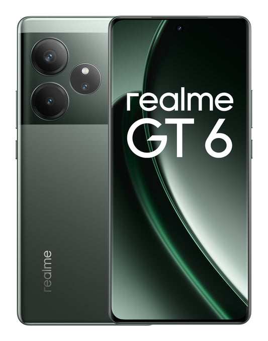 Realme GT 6 5G Dual Sim 16GB RAM 512GB - Green