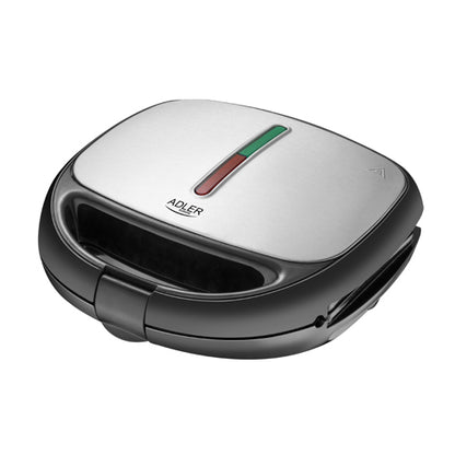 Τοστιέρα Adler AD 3040 Ισχύος 1200 W σε Μαύρο και Γκρι Χρώμα