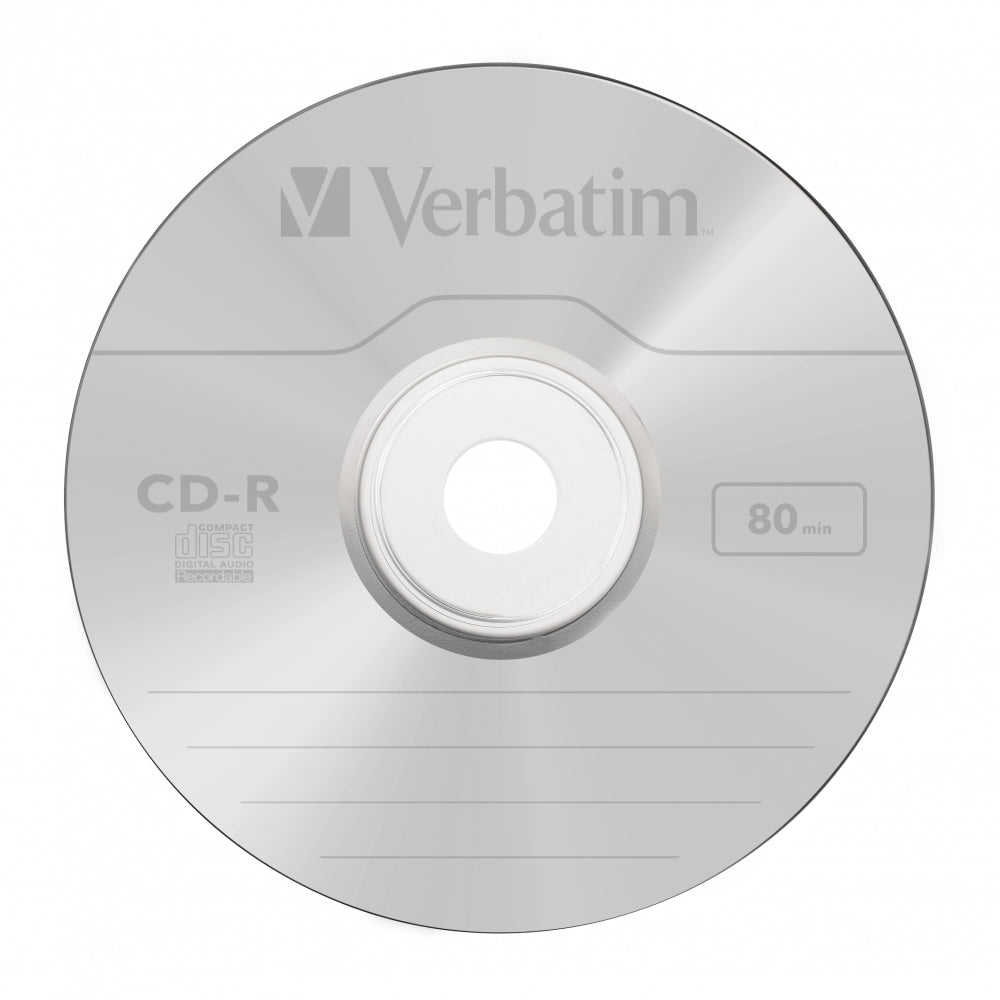 1x10 Verbatim CD-R 80 / 700MB Audio Color  Live it  Jewel Case